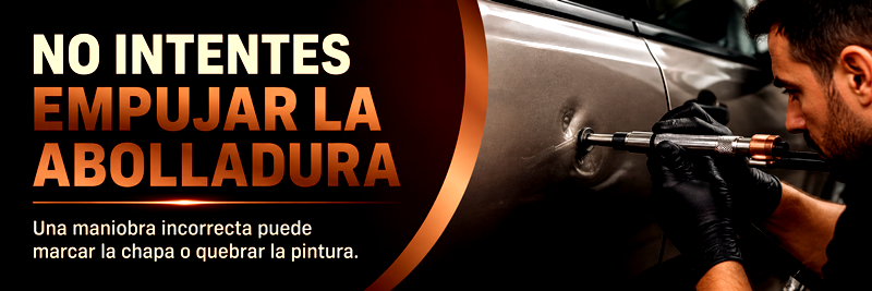 Consejo para no empujar una abolladura